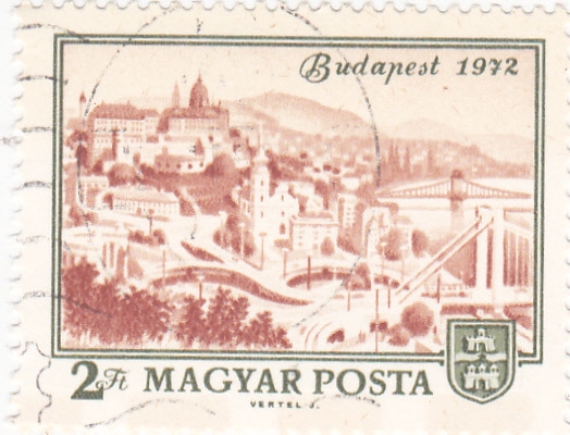 panorámica de Budapest 1972
