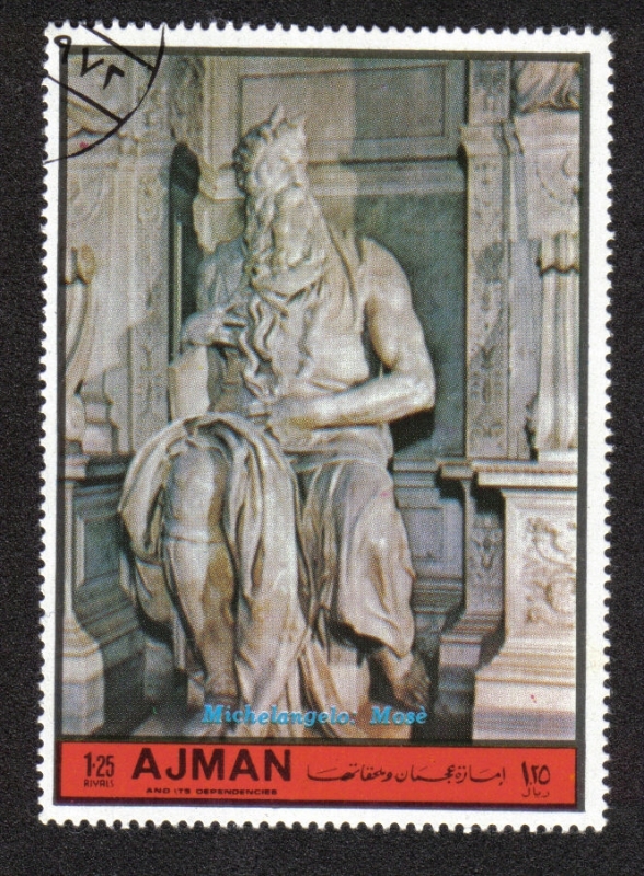 Ajman, Moses; by Michelangelo Bounaroti