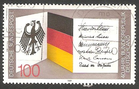 1253 - 40 anivº de la República Federal Alemana