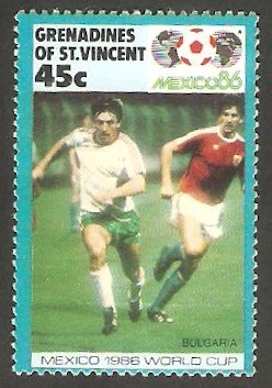 Mundial de fútbol México 86, jugador búlgaro