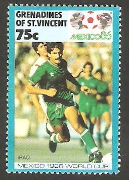 Mundial de fútbol México 86, jugador irakí