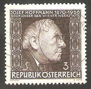  1040 - 10 anivº de la muerte del arquitecto Josef Hoffmann
