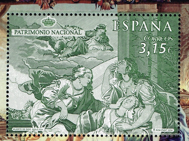 Edifil 4907 Patrimonio Nacional Tapíces 