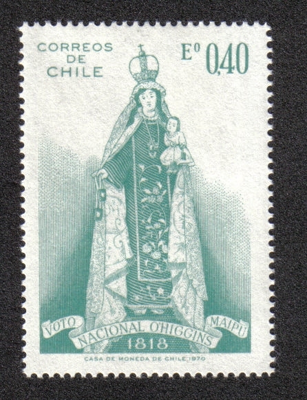 Virgen del Carmen, Santo Patron de la armada Chilena