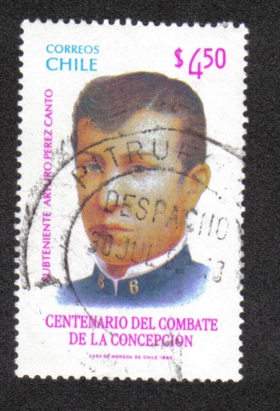 Sub Teniente Arturo Peréz Canto