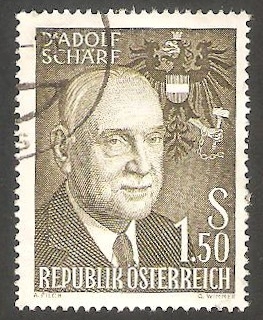 916 - 70 anivº del presidente Adolf Schärf