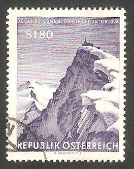 931 - 75 Anivº del observatorio del monte Sonnblick
