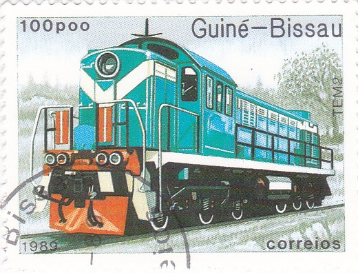 máquina de tren