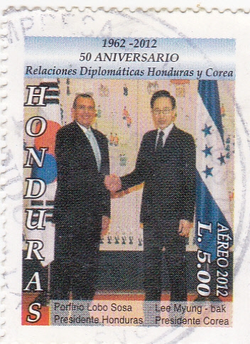 50 aniversario relaciones diplomáticas Honduras- Corea