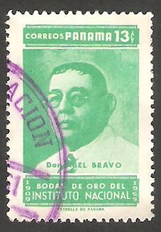 331 - 50 anivº del Instituto Nacional, Abel Bravo