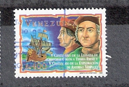 V Centenario de la llegada de Cristóbal Colón a Tierra Firme