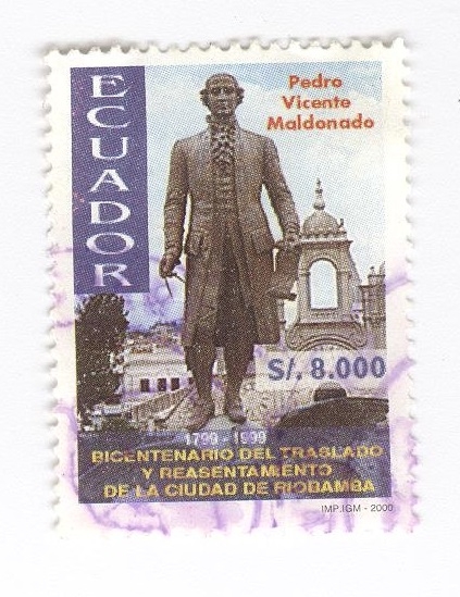 Bicentenario del traslado y reasentamiento  de la ciudad de Riobamba