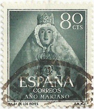 (17). AÑO MARIANO. NUESTRA SEÑORA DE LOS REYES, EN SEVILLA. EDIFIL 1138