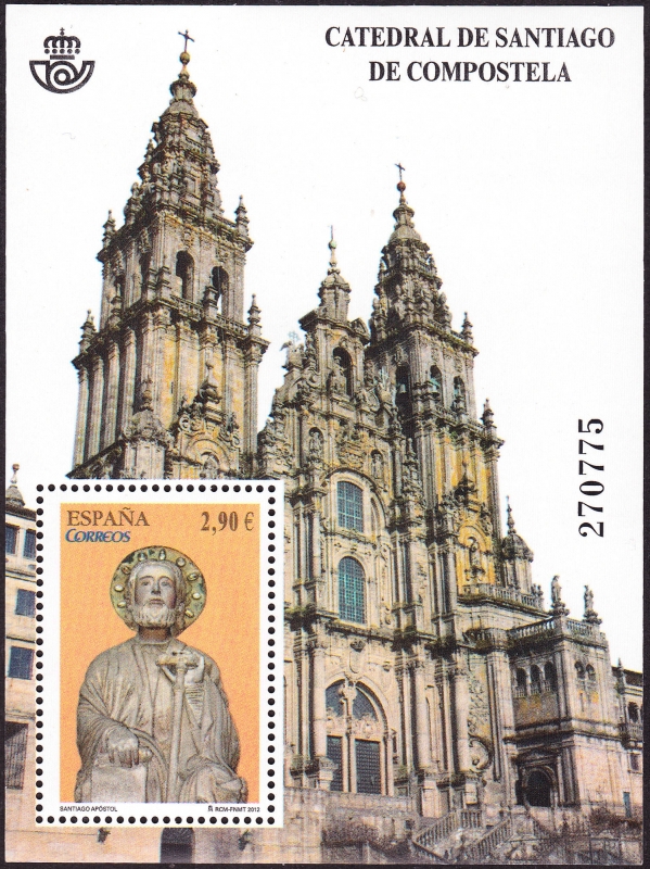 ESPAÑA - Ciudad vieja de Santiago de Compostela