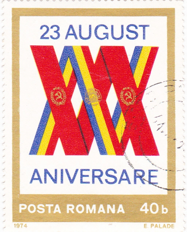 23 agosto XXX aniversasario tratado Rumania la URSS