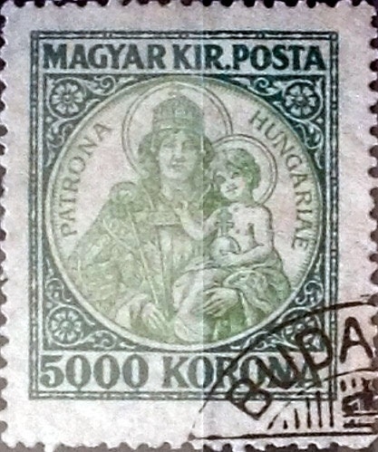 Intercambio 0,35 usd 5000 korona 1921