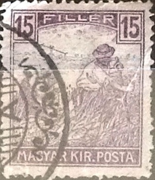 Intercambio 0,20 usd 15 filler  1916