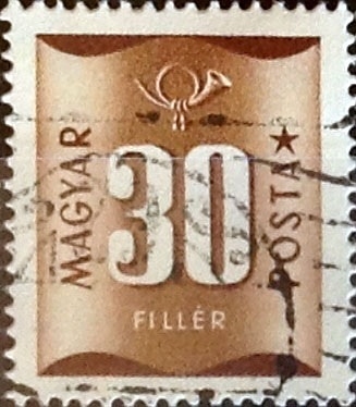 Intercambio 0,20 usd 30 filler 1951