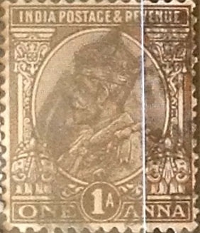 Intercambio 0,20 usd 1 anna 1922