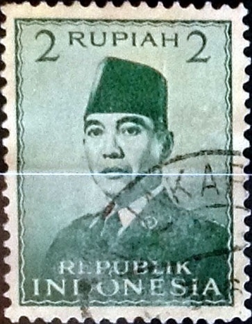 Intercambio 0,20 usd 2 rupias 1951