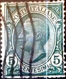 Intercambio 0,30 usd 5 cents. 1906