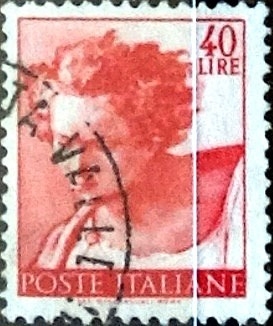Intercambio 0,20 usd 40 liras 1961