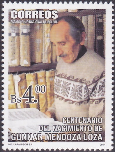 Centenario del nacimiento de Gunnar Mendoza Loza 