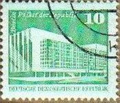 ALEMANIA DDR 1980 Michel 2484 SELLO BERLIN PALACIO DE LA REPUBLICA USADO