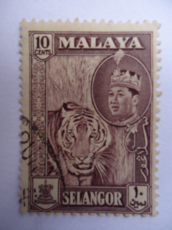 Estado Selangor-Sultán Salahud-Din Abdul Aziz Shah (S/119)