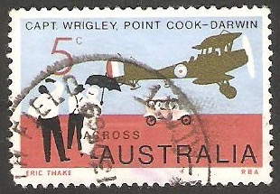 396 - 50 anivº de la primera línea aérea Inglaterra-Australia