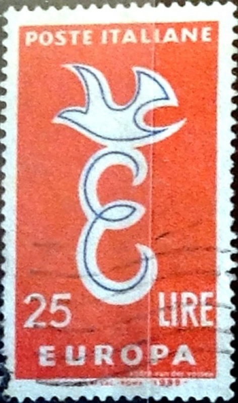 Intercambio m2b 0,20 usd 25 liras 1958