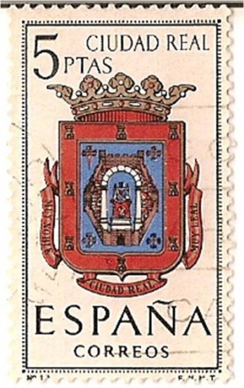 Correos España / Ciudad real / 5 pecetas