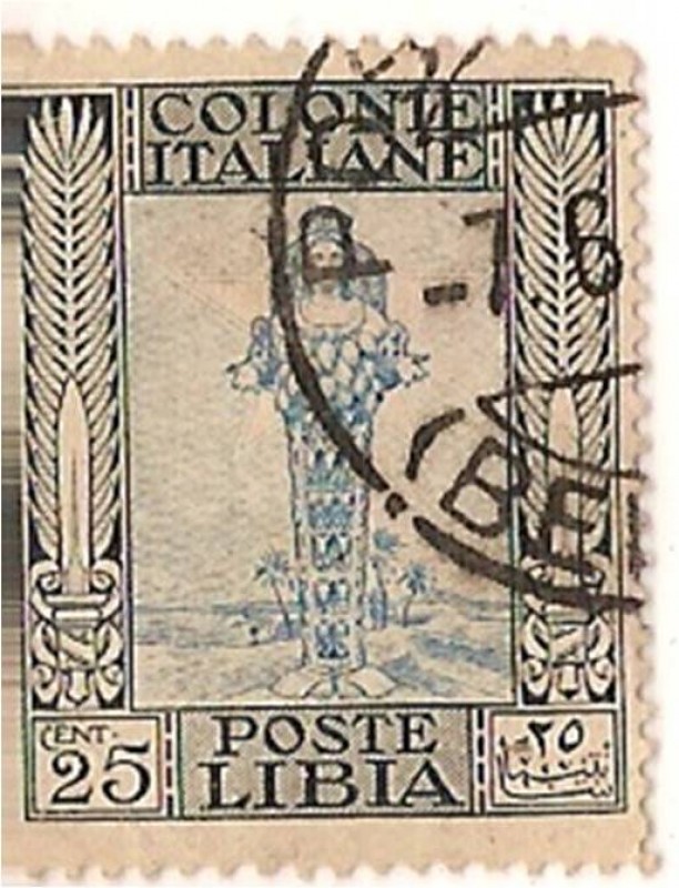 Colonie Italiane / Poste Libia / 25 cent.