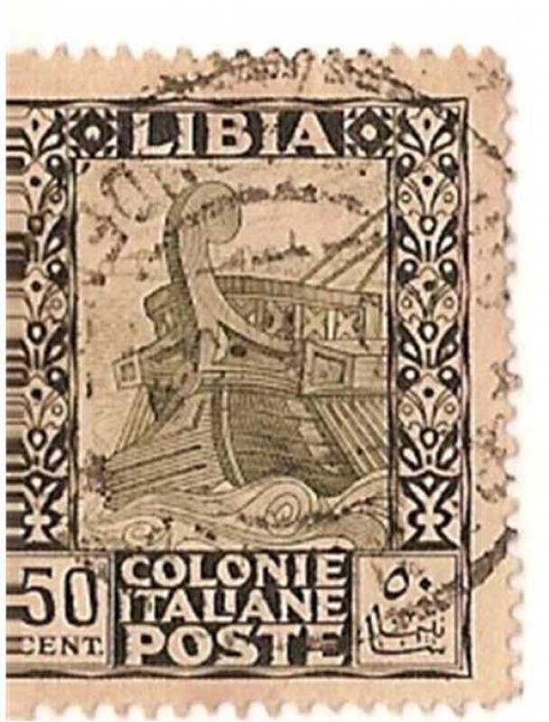 Libia colonie Italiane poste / 50 cent