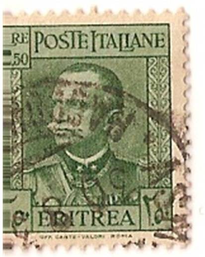 Poste Italiane / Eritrea / 2,50 Lira / colonia italiana
