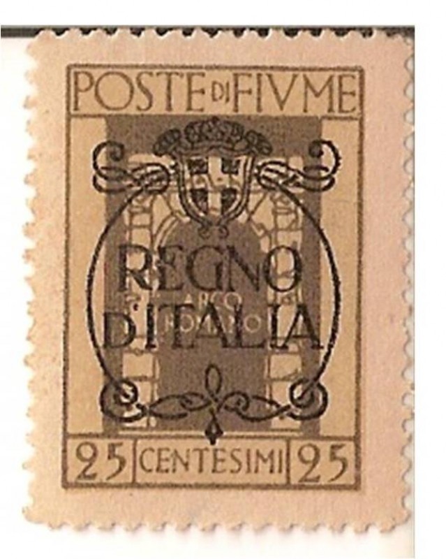 Poste di fiume / colonia italiana / Regno di italia