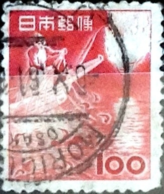Intercambio 0,20 usd 100 yen 1953