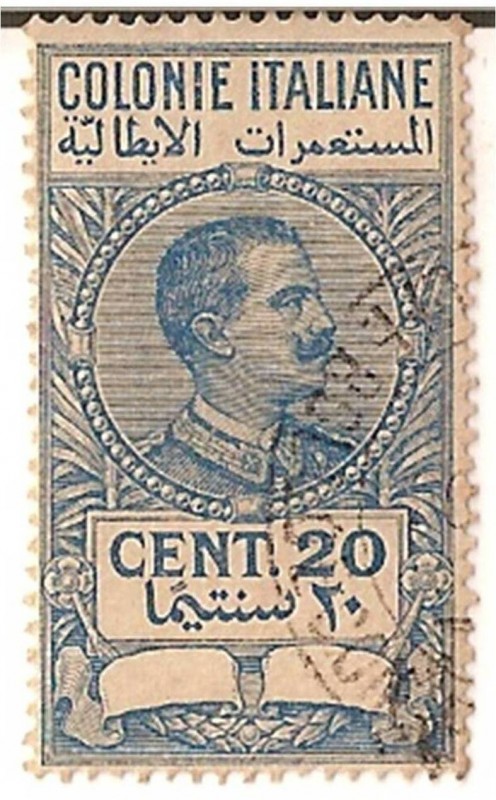 Colonie italiane / Libia / 20 cent