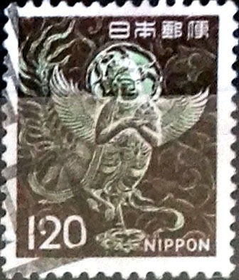 Intercambio 0,20 usd 120 yen 1972