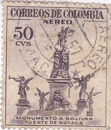monumento a Bolivar puente de Boyaca