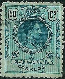 Alfonso XIII. Tipo Medallón
