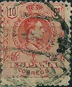 Alfonso XIII. Tipo Medallón