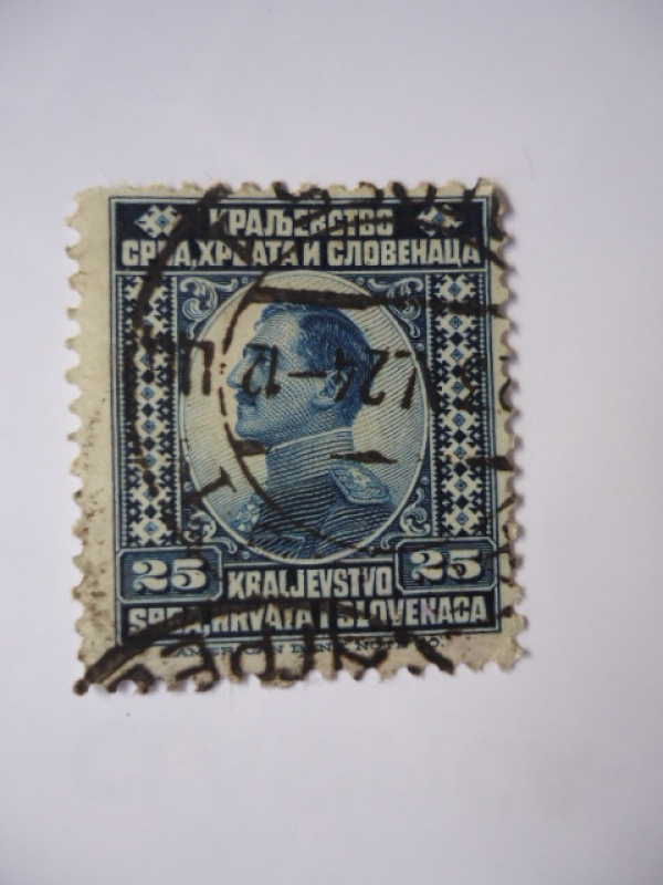 King Alexander I (1888-1934) - Reino de Serbia, Croacia y Slovenia