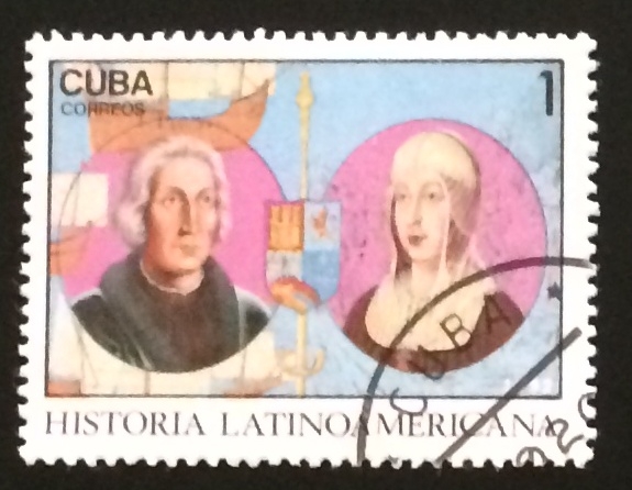 Cristobal Colón e Isabel La Católica