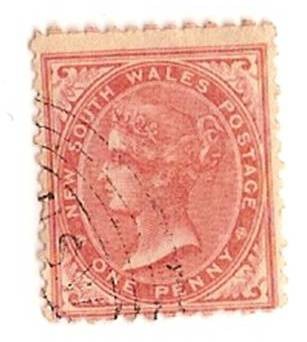 one penny / Queen Victoria