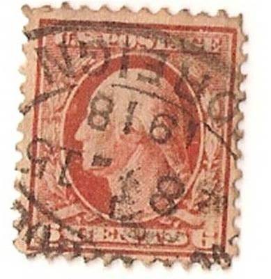 United states postage / 6 cents