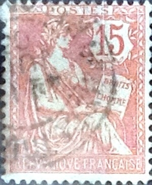 Intercambio 0,60  usd 15 cent. 1902