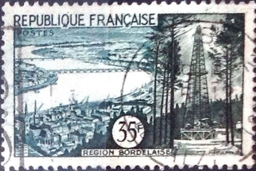 Intercambio 1,10 usd 35 francos 1957