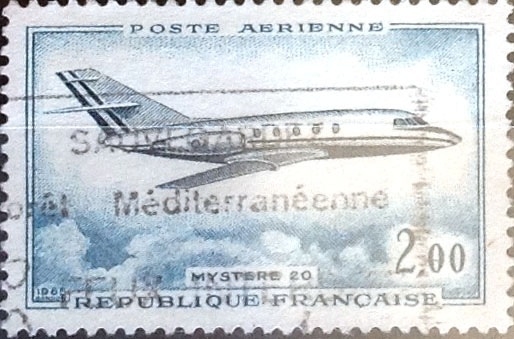 Intercambio 0,20 usd 2,00 francos 1965