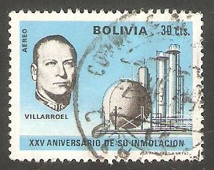292 - XXV anivº de la inmolación del presidente Gualberto Villarroel